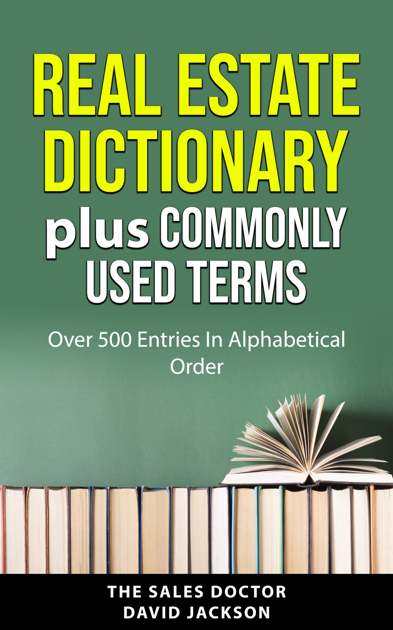38REAL ESTATE DICTIONARY - David Jackson